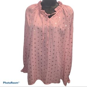 Pink blouse